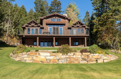 Angel Point House | Luxury Home on Flathead Lake - Non Contact Check-In