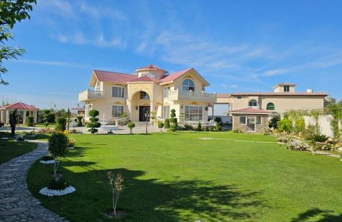 Hassan Abdal House | Luxury Hotel Near Islamabad Airport- BBQ, Pool, Waterfall, Gazebose