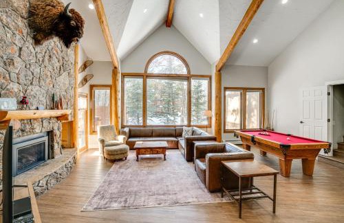 Keystone House | Luxury Keystone Cabin with Hot Tub, 1 Mi to Lifts!