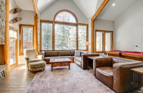 Keystone House | Luxury Keystone Cabin with Hot Tub, 1 Mi to Lifts!