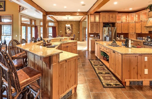 Lake Placid House | Luxury Lake Placid Home w/ Pool & Mountain Views!
