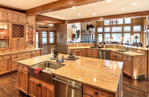 Lake Placid House | Luxury Lake Placid Home w/ Pool & Mountain Views!