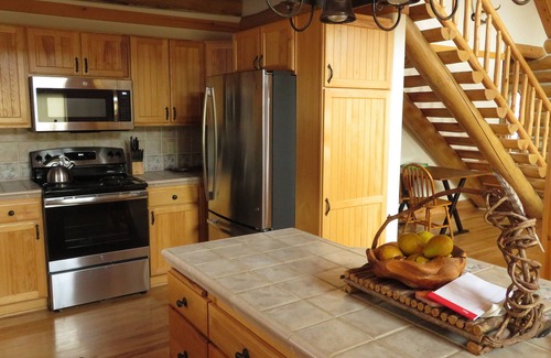 Pagosa Springs Cabin | Luxury Log Home with Hot Tub on 7+ Acres Featured In Log Home Digest. Sleeps 10