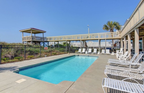 Ocean Isle Beach House | LUXURY OCEANFRONT ESTATE with Pool, Gazebo & Elevator. Walk to town center.