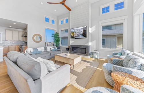 Hatteras House | Luxury Oceanfront Dog Friendly Home w/Pool, Hot Tub, Elevator, and Much More!