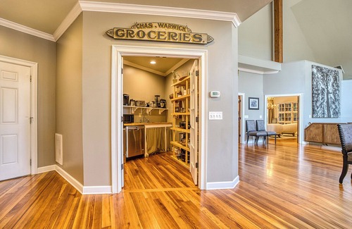 Mineral Bluff House | Luxury Riverfront Pool Theater Games Hot Tub