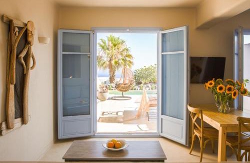 Finikia Villa | Luxury Santorini Villa 3 Bedroom Villa Private Jetted Pool With Sea & Sunset Views Finikia