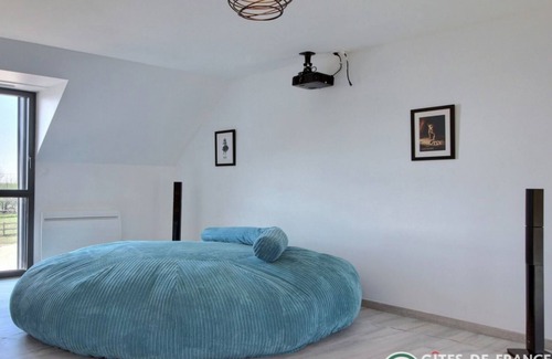 Plonevez-Porzay House | Luxury seaside gîte, projection room, sauna and jacuzzi -4-star accommodation