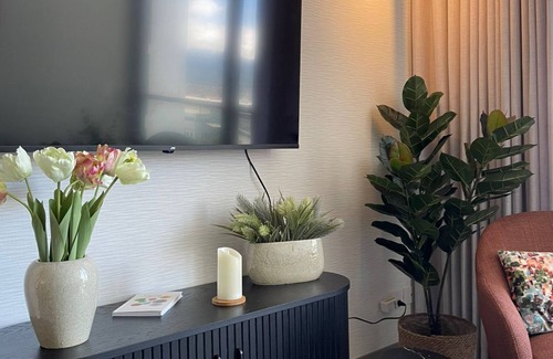 San Jose Apartment | Luxury Stay in Nucleo Sabana, AC, WIFI, Pools, Parking and 30 more amenities