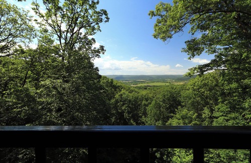 Spring Mills Cabin | Luxury Timber Frame Mountaintop Lodge, Stunning Views, 5 Suites, Chef's Kitchen