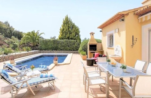Pedreguer Villa | 'Luxury Villa at La Sella Resort' with Mountain & Sea View, Pool, Wi-Fi, A/C, Terraces & Garden