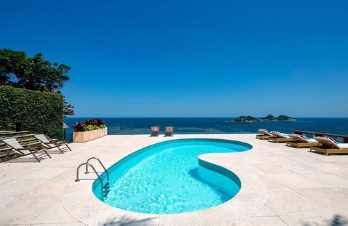 Joatinga Villa | Luxury villa overlooking the sea in Joá - Joa006