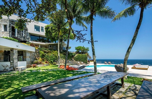 Joatinga Villa | Luxury villa overlooking the sea in Joá - Joa006