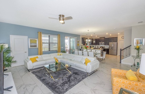 Kissimmee Villa | Luxury Villa Storey Lake, 15min→Disney, private pool + hot tub + No Extra Fees