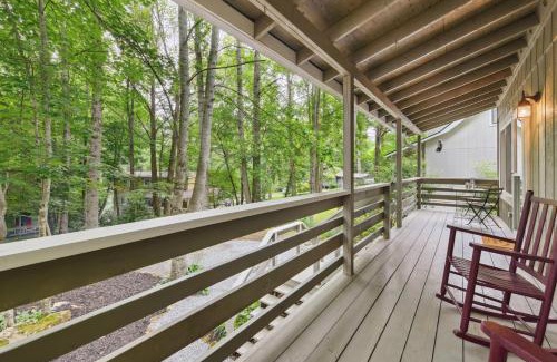 Maggie Valley House | Maggie Valley Mountain Escape with Fire Pit and Deck