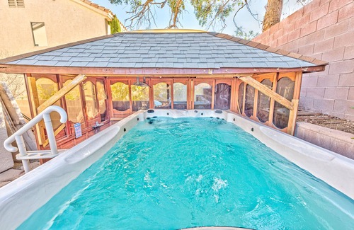 Spring Valley Villa | Magic palace-Lux Near LV Strip W/Heated Swim Spa!