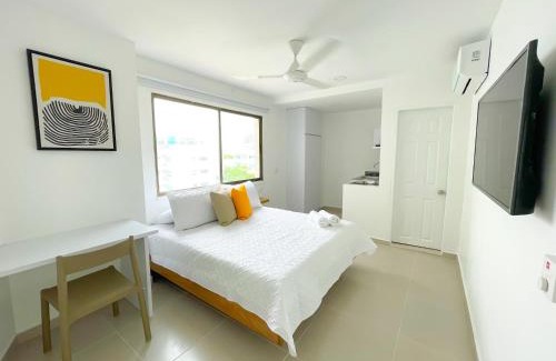 Monteria Apartment | Magico Apartaestudio con Piscina 1 Habitacion PR66A