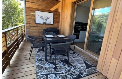 La Bresse Ski Chalet | Magnificent 4-star apartment with sauna and terrace in chalet