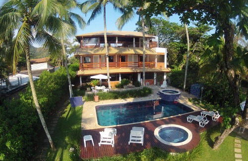 Lazaro House | Magnificent home standing on the sand 4 suites (all with air cond.) Pool and whirlpool