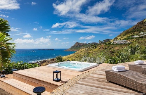 Vitet House | Magnificent Villa Acamar in Toiny, Pool, Sea View
