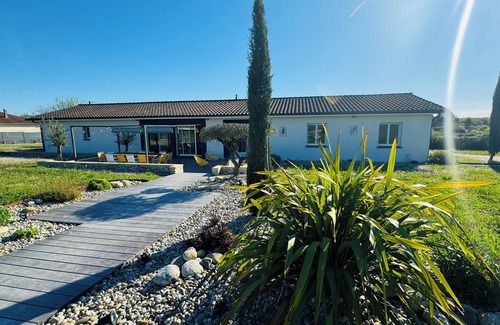 Saint-Martin-de-Gurson Villa | Magnifique villa avec piscine chauffée et sécurisée