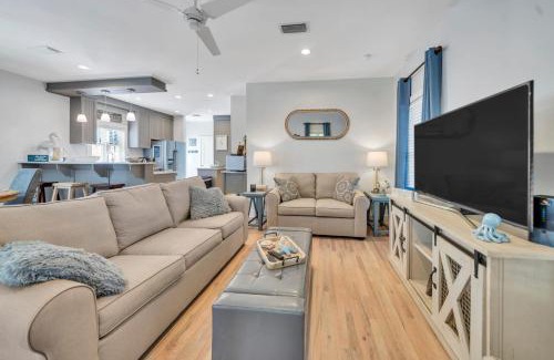 Seacrest House | Magnolia Cottages Seacrest Flirty Flamingo - Pet Friendly Resort Pool & Beach Access!