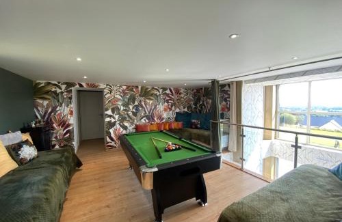 Le Beny Bocage Villa | Maison des Bruyères 25pers jacuzzi, billard baby