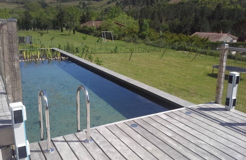 Luc-sur-Aude Villa | Maison des Lévriers equipped with a natural pool in the heart of Cathar Region