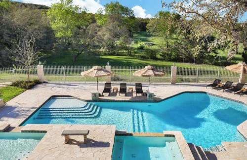 Wetmore House | Majestic Oak: Luxury Estate with Private Resort Pool, Hot Tub & Game Room