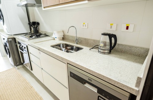 Praia Grande Apartment | Make Some Memories at This Unique Place