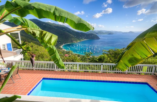 Brewers Bay Villa | Makere Cottage - Spacious 1 Bed Villa, 20' Pool, Stunning Views, 5 Mins To Beach