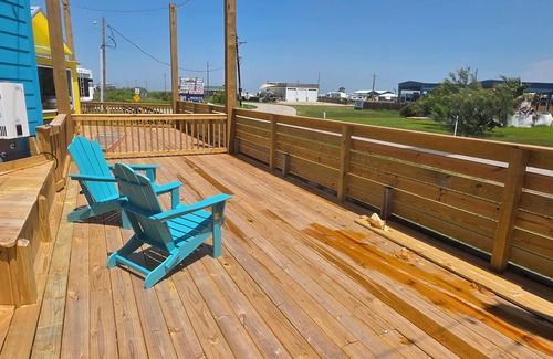 Port Bolivar House | Mango Tango beach tiny home