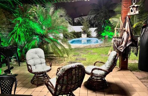 Candelaria House | mansão com churrasqueira sinuca piscina aquecida