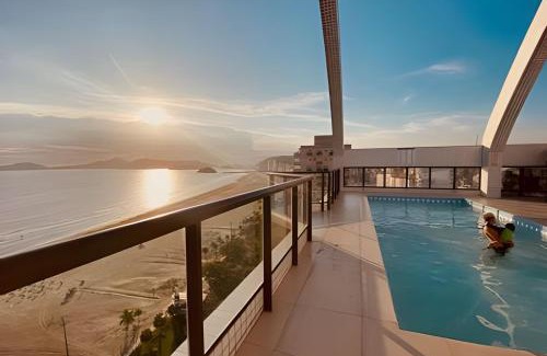 Boqueirao Apartment | Mar e Céu em Harmonia: A Melhor Vista Panorâmica