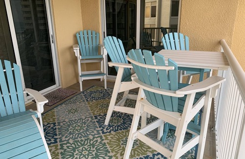 New Smyrna Beach Condo | MARCH 2026 AVAILABLE! Luxury 3bed 3bath. Direct Oceanfront. 2 balconies.