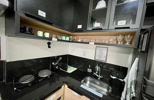 Centro Apartment | Maria Apê 21 Centro-Próx a UFJF - Cozinha Completa