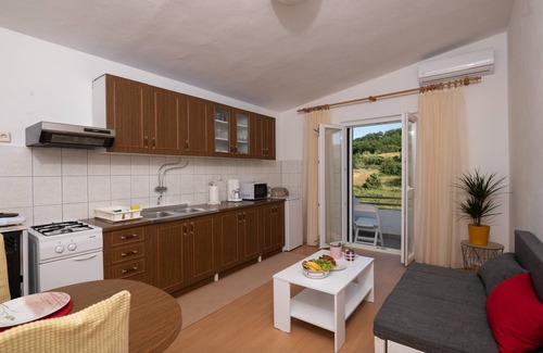 Razanac Apartment | Marina's Apartments - One Bedroom Apartment with Terrace