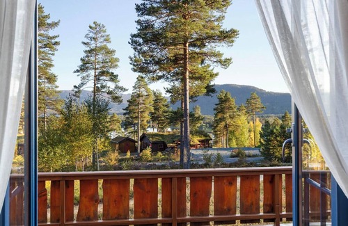 Vradal House | Marit's Hytte is a typical Norwegian holiday home, suitable for 6 to 8 people. Enjoy the fantastic view from the spacious veranda of this house.