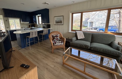 Westbrook Center Cottage | Marsh Landing, a charming 2-bedroom cottage in serene Westbrook with WiFi, AC