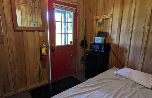 Helmsburg Cabin | "Martin" Camping Cabin #12 | Pet Friendly
