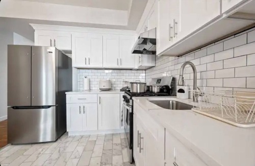 Weehawken Apartment | Marvelous 2-bedroom apartment with AC in Weehawken Township