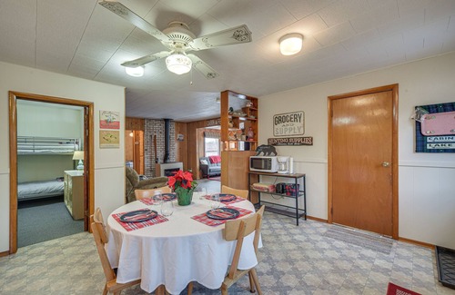 Mason Cabin | Mason Cabin w/Private Dock on Marengo Lake!