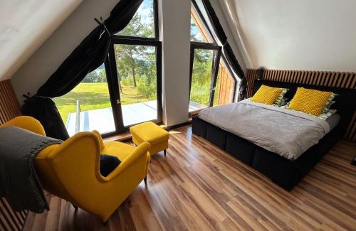 Lukta House | Mazurskie Wzgórze Nad Jeziorem Isąg