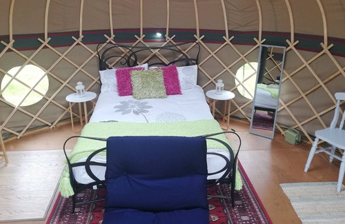 Looe RV Rental | Meadow View Yurt near Looe & Coastal Path