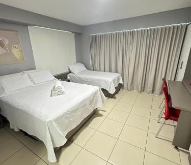 Cabo Branco Hotel | Melhores Flats - Maravilhosa varanda frente ao mar