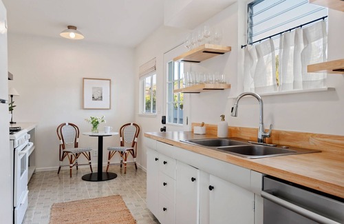 Campanil House | Mesa Beach Escape: Close to the Beach with Hot Tub