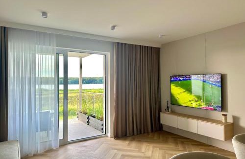 Zegrze Poludniowe Apartment | MG52 Luksusowy apartament z widokiem na Zalew Zegrzyński