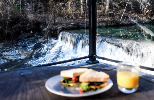 Westfield House | Mill & Waterfall: "Top 23 Airbnb's in NC" with Hot Tub!