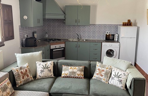 Huercal-Overa Apartment | Miluna Oasis Suites - Sleeps4-pool-mountainview