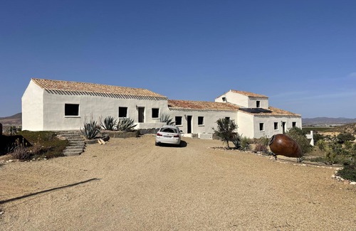 Huercal-Overa Apartment | Miluna Oasis Suites - Sleeps4-pool-mountainview